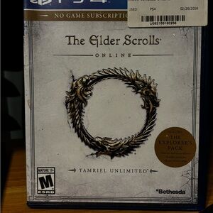 The Elder Scrolls Online Tamriel Unlimited - PS4